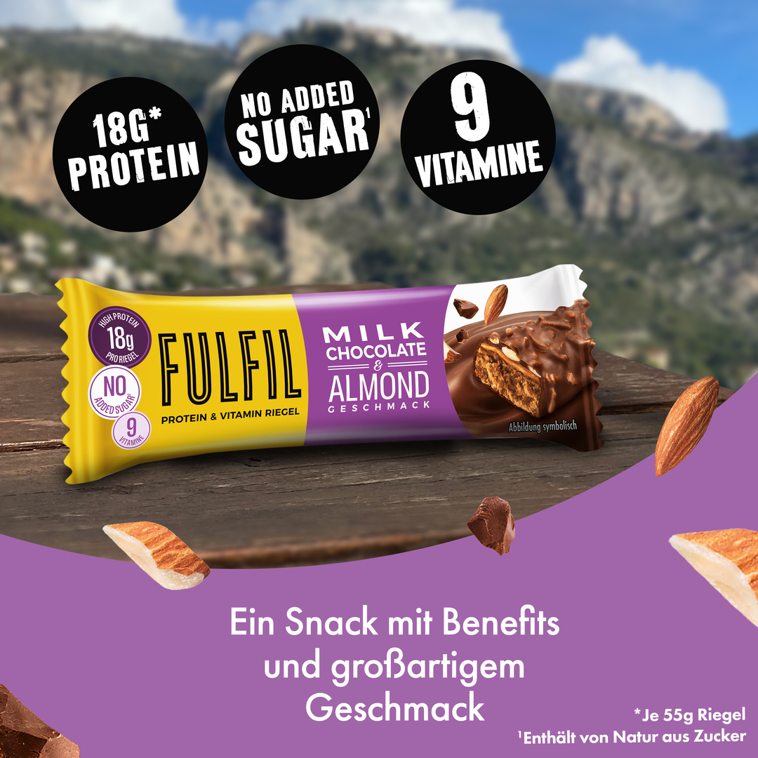 Milk Chocolate & Almond Geschmack