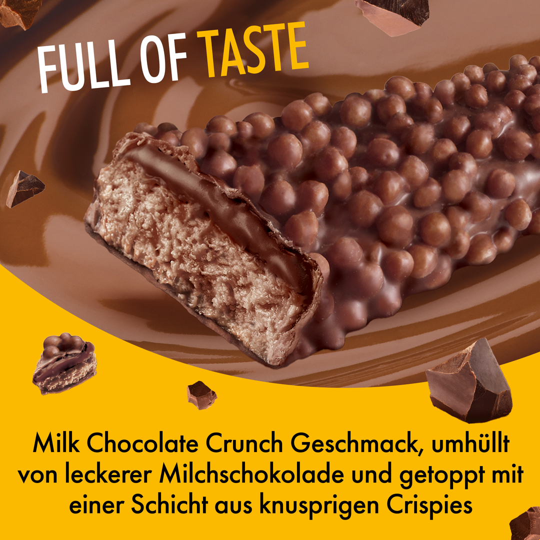 Milk Chocolate Crunch Geschmack