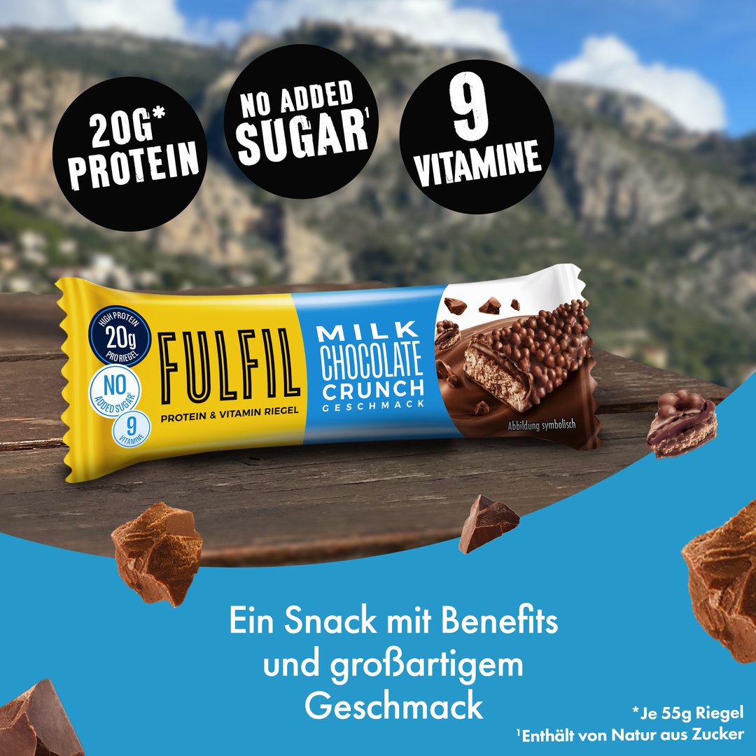 Milk Chocolate Crunch Geschmack