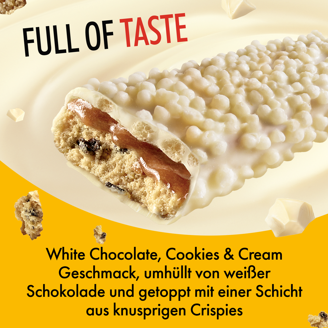 White Chocolate Cookies & Cream Geschmack