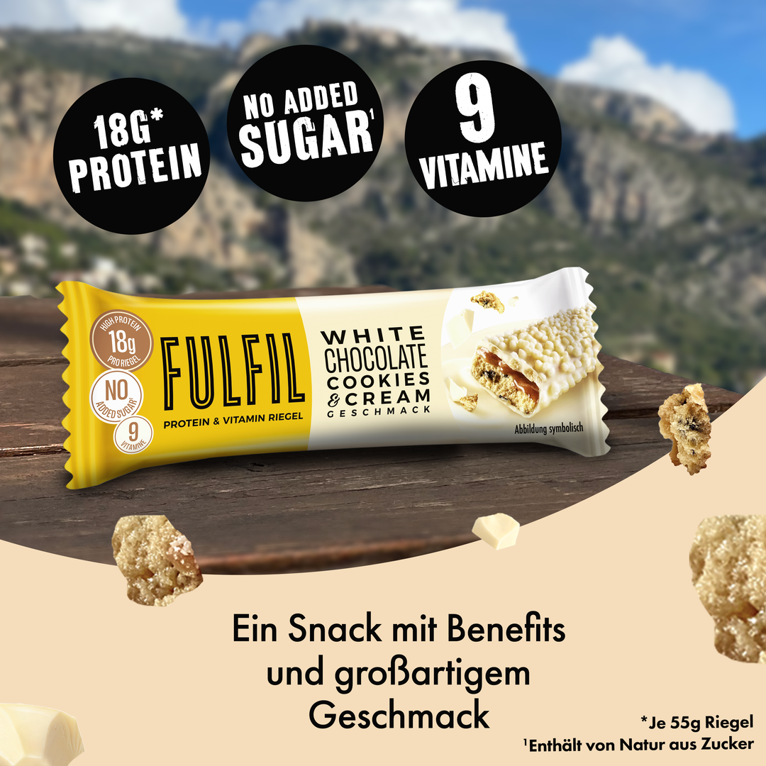 White Chocolate Cookies & Cream Geschmack