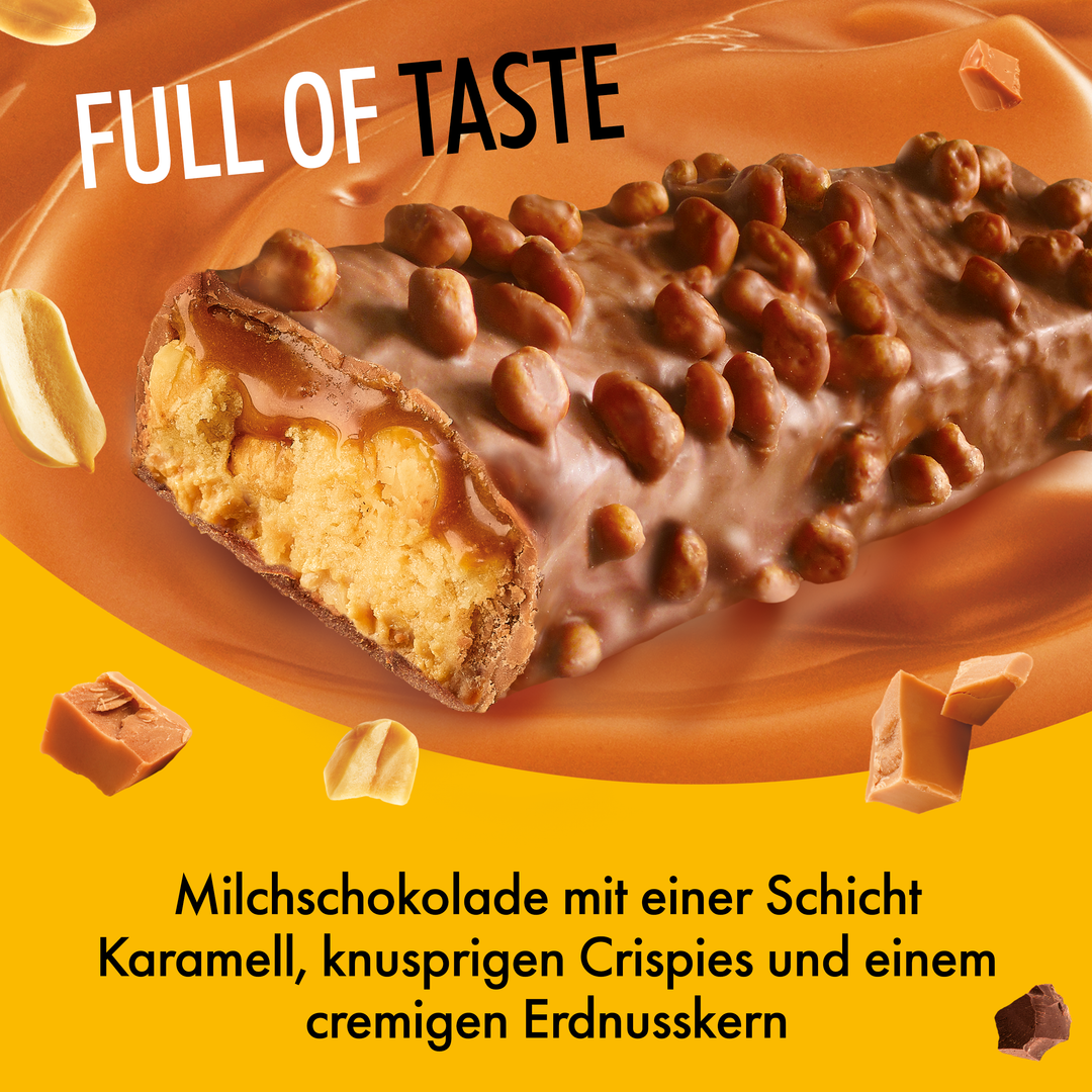 Chocolate Peanut & Caramel Geschmack