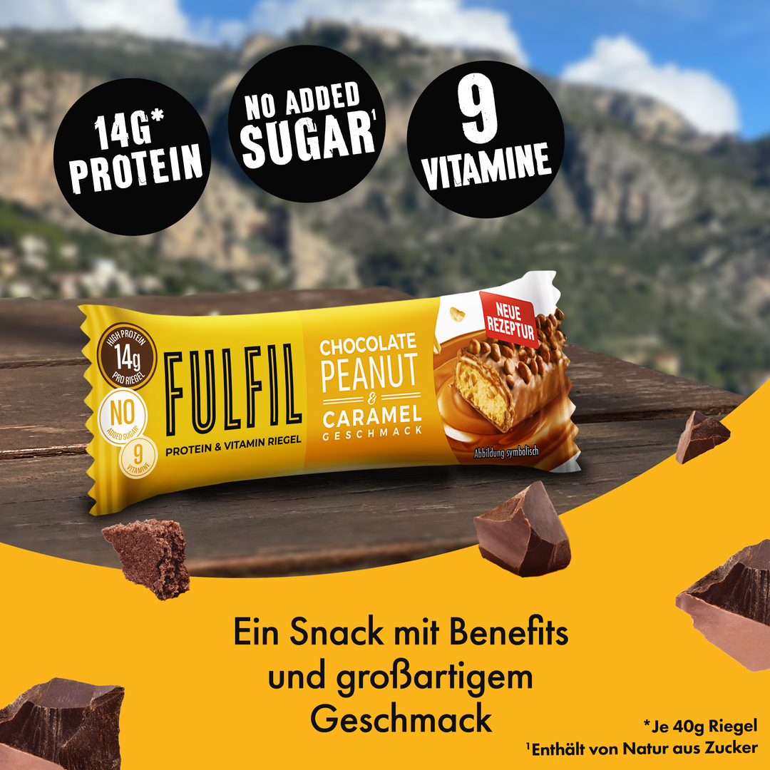Chocolate Peanut & Caramel Geschmack