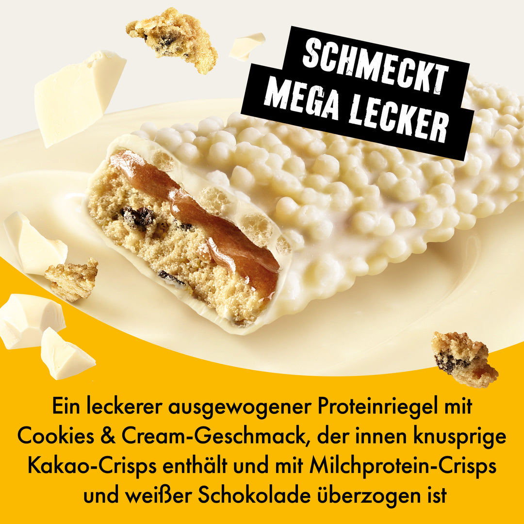 White Chocolate Cookies & Cream Geschmack